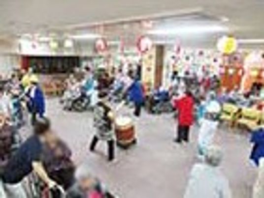 楽し気なイベントホール