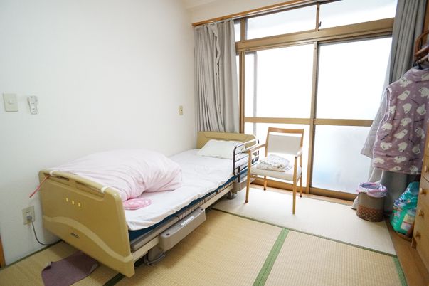 居心地の良い居室の一角