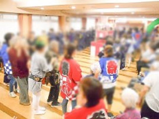 催しの様子の共有スペース