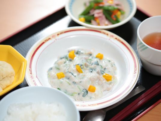 栄養バランスの取れた食事
