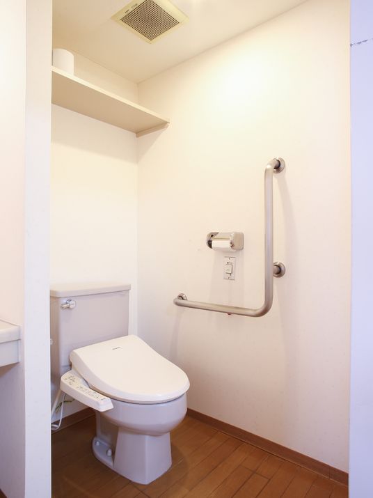バリアフリーのトイレ施設