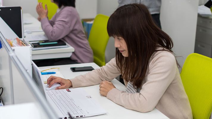 明るく広々とした機能訓練室
