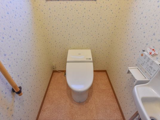 清潔感のあるトイレ空間