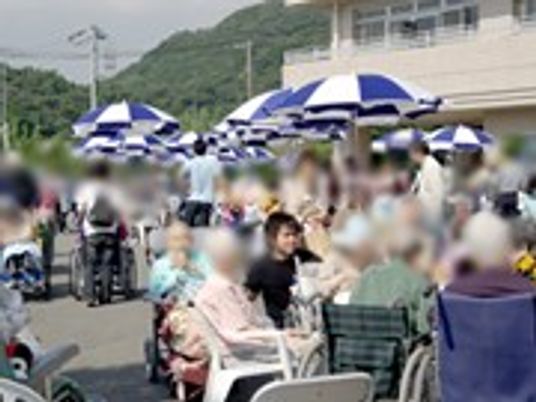 快適な庭