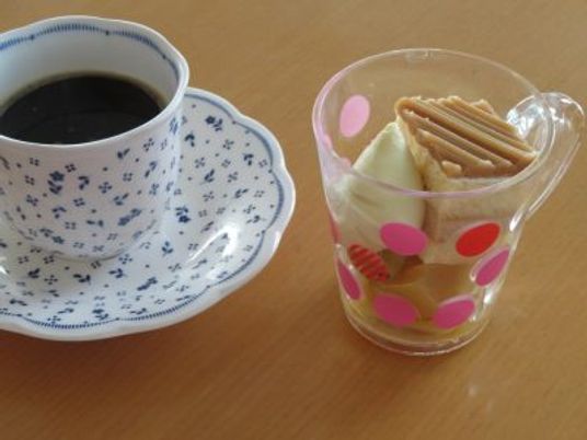 ゆったりとした休憩時の一コマ