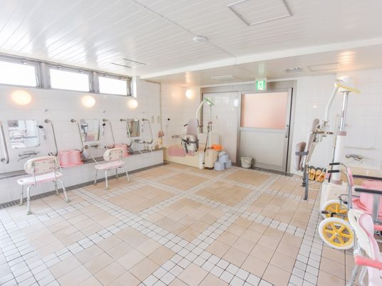 清潔な浴室スペース