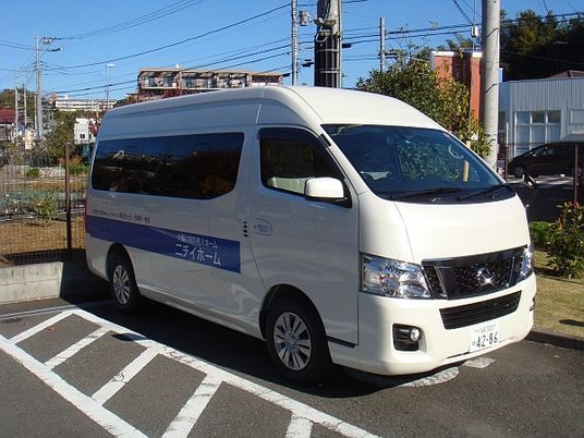 介護施設の送迎車