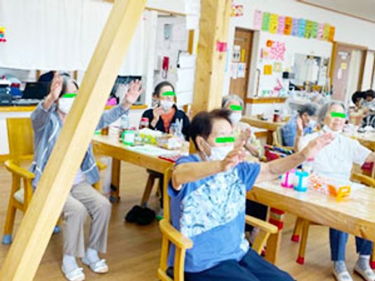 楽しい体操の時間