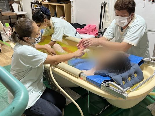 専門的なケアの現場