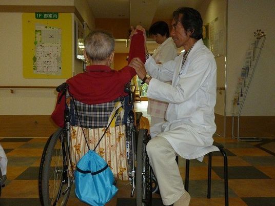 スタッフと利用者の交流