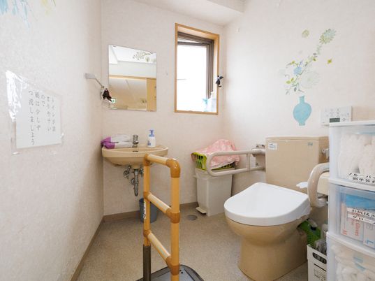清潔なトイレの様子