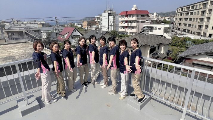 スタッフイメージの屋上