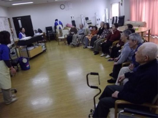 スタッフと共に過ごす時間