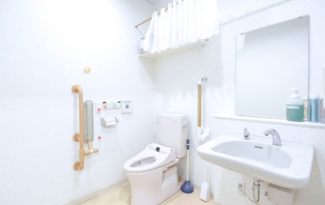 清潔なトイレ空間