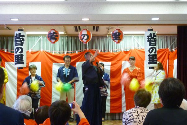 賑やかなイベントの様子