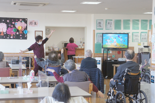活動的な共有スペース
