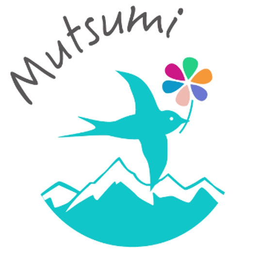 鳥と山のロゴ