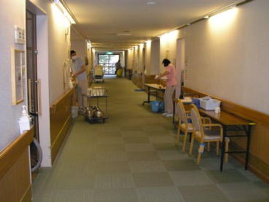 手入れされた廊下