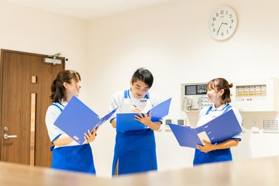 スタッフミーティングの様子