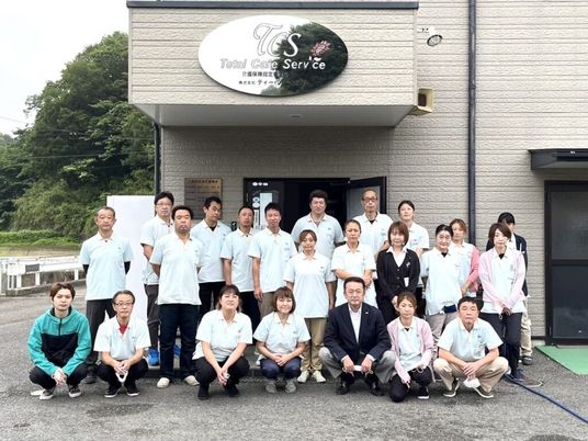 スタッフ集合のエントランス