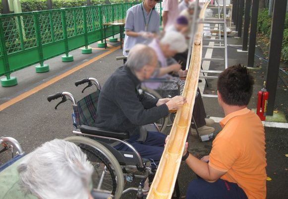 外での活動