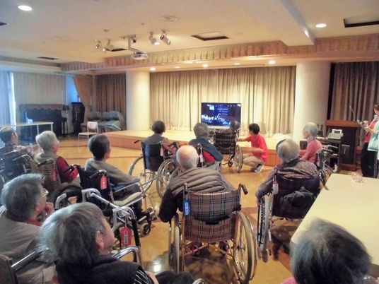 テレビがある居室