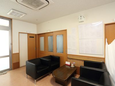リラックスエリアの様子