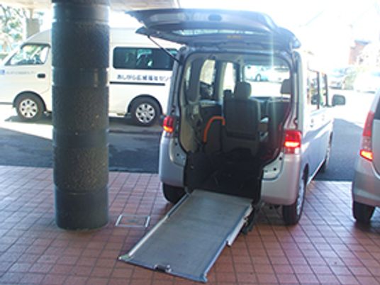 軽車両の後部スペース