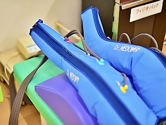エアマットのある機能訓練室