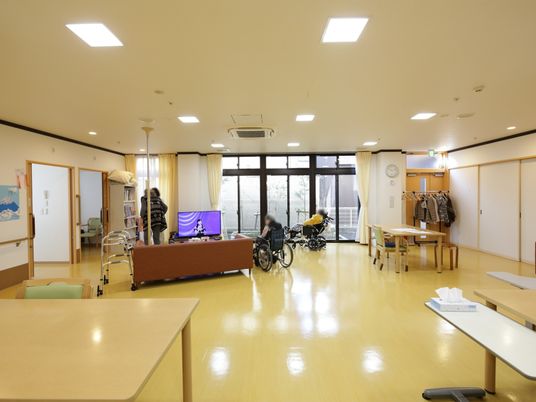 共用スペースの日常風景