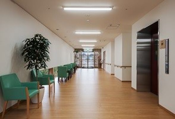 明るい廊下