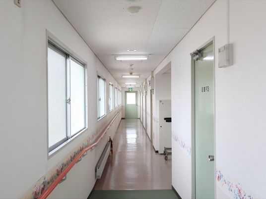 清潔感のある廊下