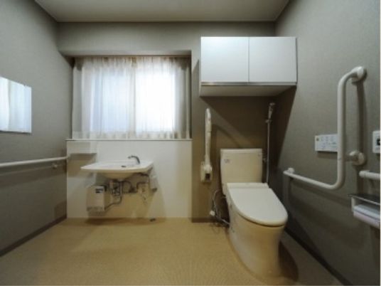 清潔感あるトイレの空間