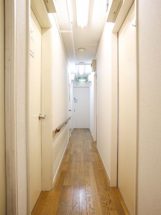 明るい廊下