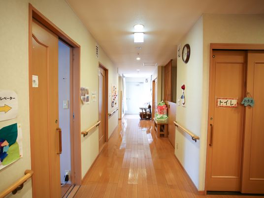 清潔な廊下の様子