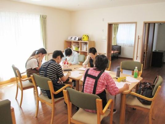 活動する人たちの居室
