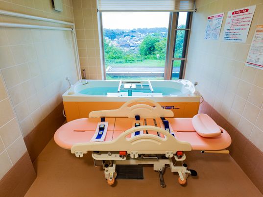 設備充実の浴室