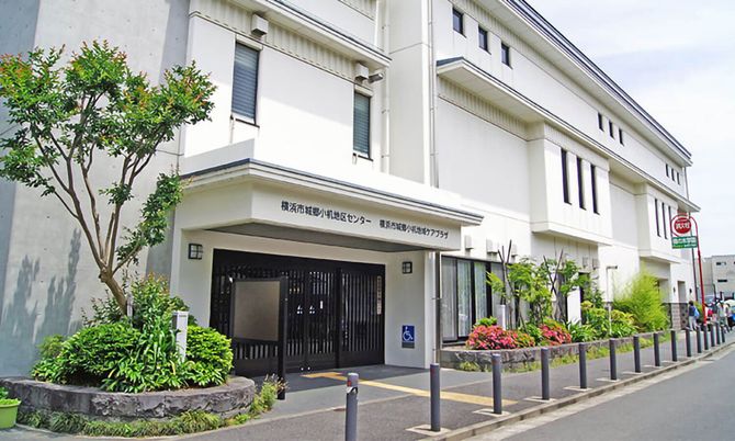 緑豊かなエントランス