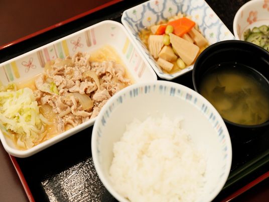 栄養満点の和食膳