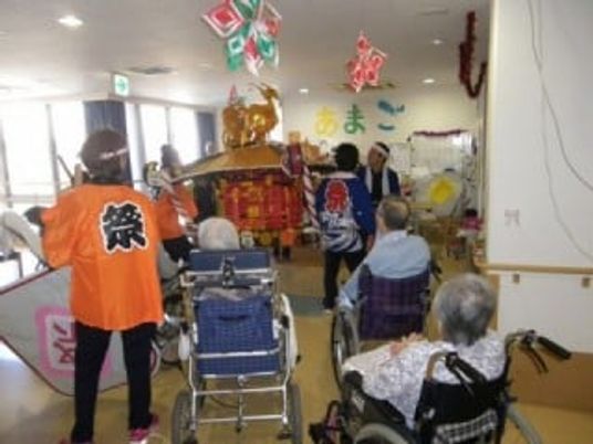 楽しさに満ちた室内