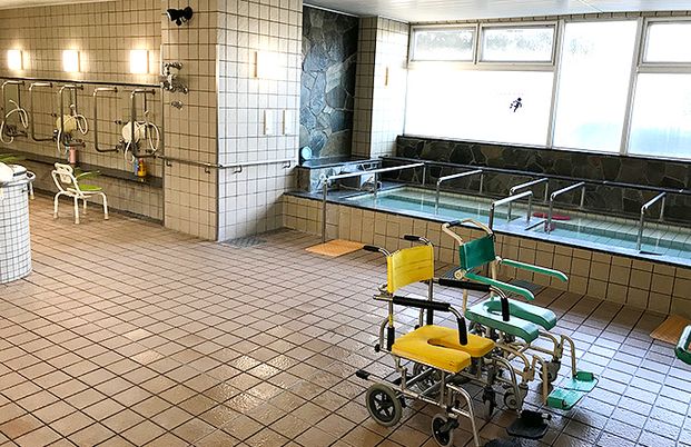 機能的な浴室