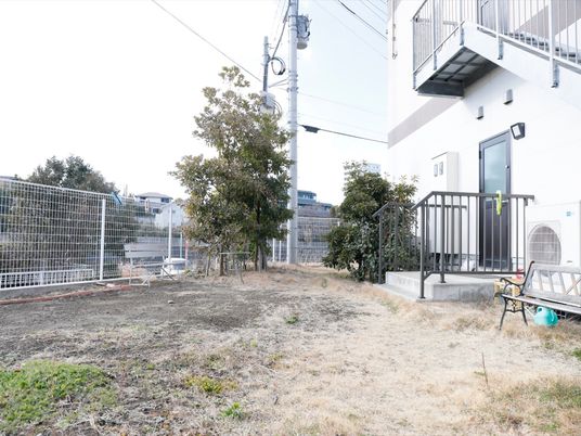 中庭の風景