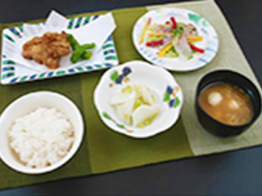 和食の食事プレート