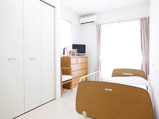 清潔な居室の一角