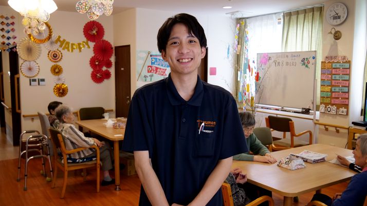 スタッフと利用者の居室