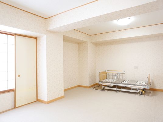 ゆったりした和室の居室