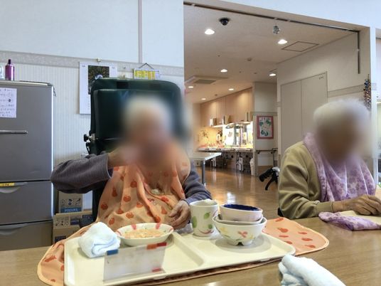 くつろぐリビング