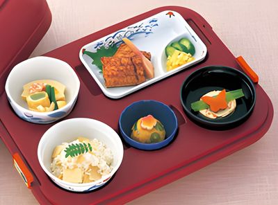 色とりどりの食事