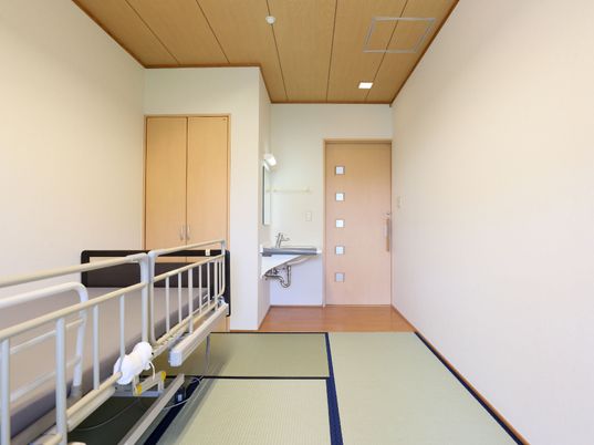 清潔な和室の居室