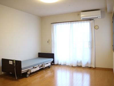 清潔で広々した居室